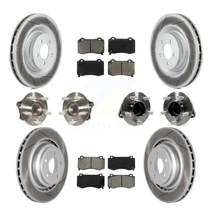 [Avant + Arrière] Kit d'ensemble roulement de roue et moyeu pour Dodge Charger Challenger KBB-112260