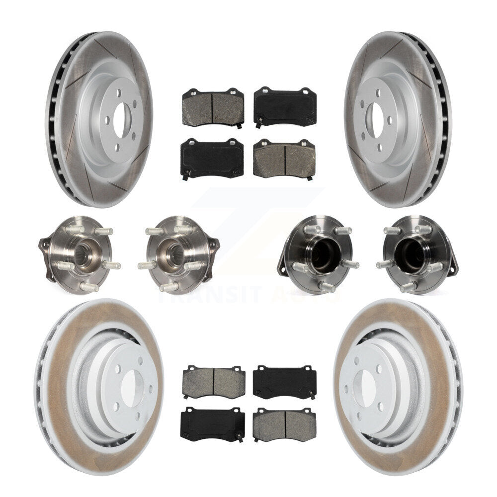 [Avant + Arrière] Kit d'ensemble roulement de roue et moyeu pour Dodge Charger Challenger KBB-112262