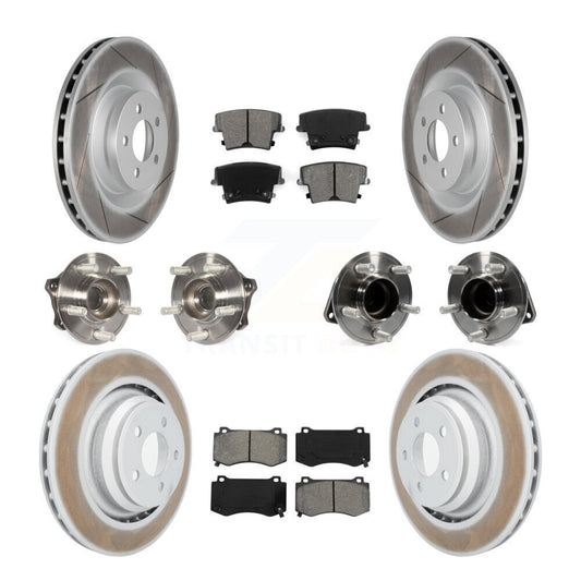 [Avant + Arrière] Kit d'ensemble roulement de roue et moyeu pour 2015 Dodge Charger R T Scat Pack avec RWD 6.4L KBB-112263
