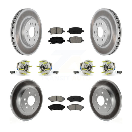 [Avant + Arrière] Kit d'ensemble roulement de roue et moyeu pour 2006 Saturn Relay AWD avec FE1 Suspension KBB-112276