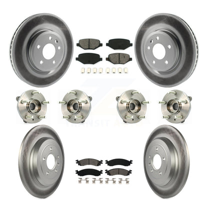 [Avant + Arrière] Kit d'ensemble roulement de roue et moyeu pour 2010-2012 Ford Taurus SHO KBB-112289