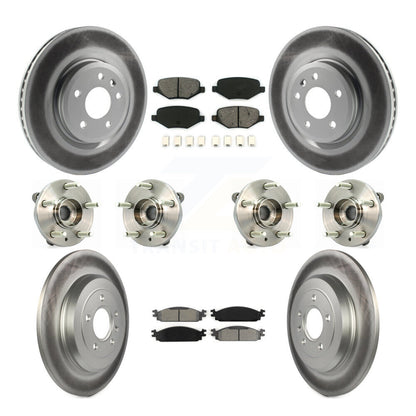 [Avant + Arrière] Kit d'ensemble roulement de roue et moyeu pour 2009-2010 Lincoln MKS KBB-112290