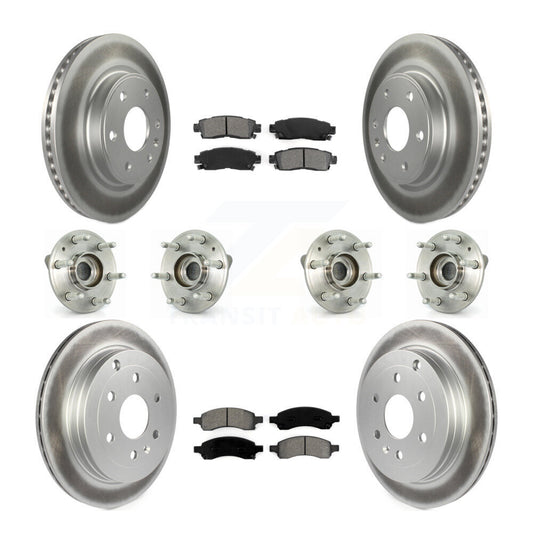 [Avant + Arrière] Kit d'ensemble roulement de roue et moyeu pour Chevrolet Traverse GMC Acadia Buick Enclave Saturn Outlook Limited KBB-112294
