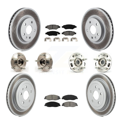 [Avant + Arrière] Kit d'ensemble roulement de roue et moyeu pour Cadillac CTS sans Heavy Duty Brakes KBB-112299