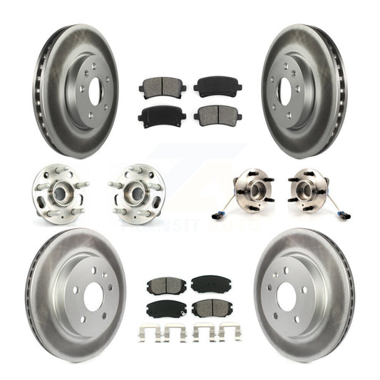 [Avant + Arrière] Kit d'ensemble roulement de roue et moyeu pour 2010 Buick Allure KBB-112300