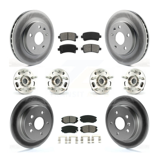 [Avant + Arrière] Kit d'ensemble roulement de roue et moyeu pour 2013-2015 Chevrolet Malibu Naturally Aspirated KBB-112302