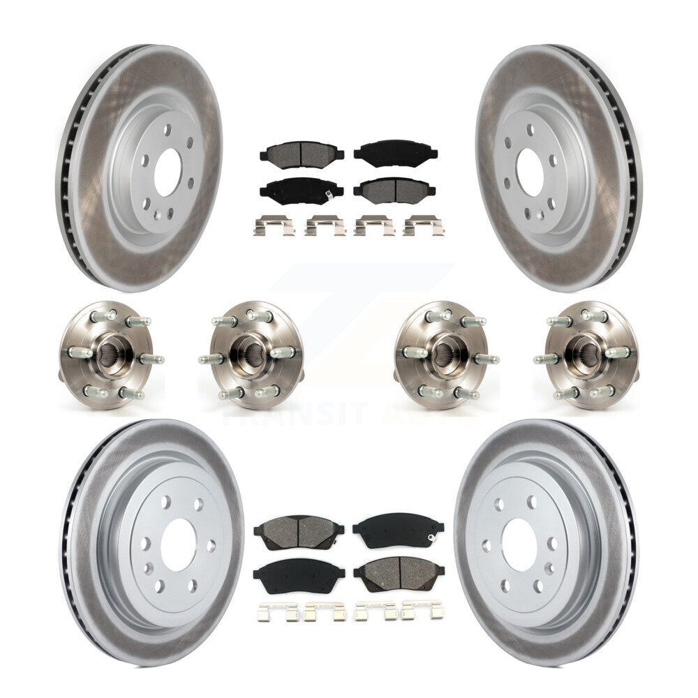 [Avant + Arrière] Kit d'ensemble roulement de roue et moyeu pour Cadillac SRX Saab 9-4X KBB-112303