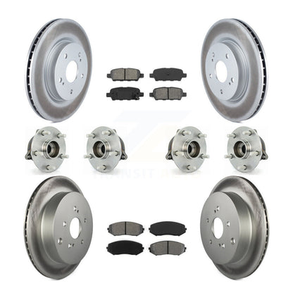 [Avant + Arrière] Kit d'ensemble roulement de roue et moyeu pour 2009-2013 Suzuki Grand Vitara KBB-112304