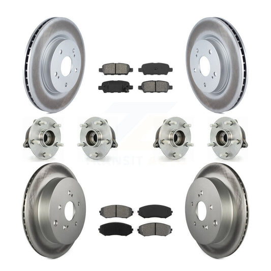 [Avant + Arrière] Kit d'ensemble roulement de roue et moyeu pour 2009-2013 Suzuki Grand Vitara KBB-112304