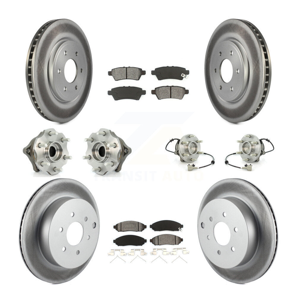 [Avant + Arrière] Kit d'ensemble roulement de roue et moyeu pour Nissan Pathfinder KBB-112307