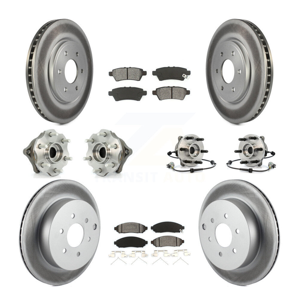 [Avant + Arrière] Kit d'ensemble roulement de roue et moyeu pour Nissan Pathfinder KBB-112309