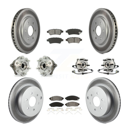 [Avant + Arrière] Kit d'ensemble roulement de roue et moyeu pour Nissan Pathfinder KBB-112309