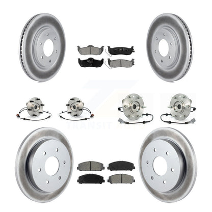 [Avant + Arrière] Kit d'ensemble roulement de roue et moyeu pour Nissan Armada INFINITI QX56 KBB-112314