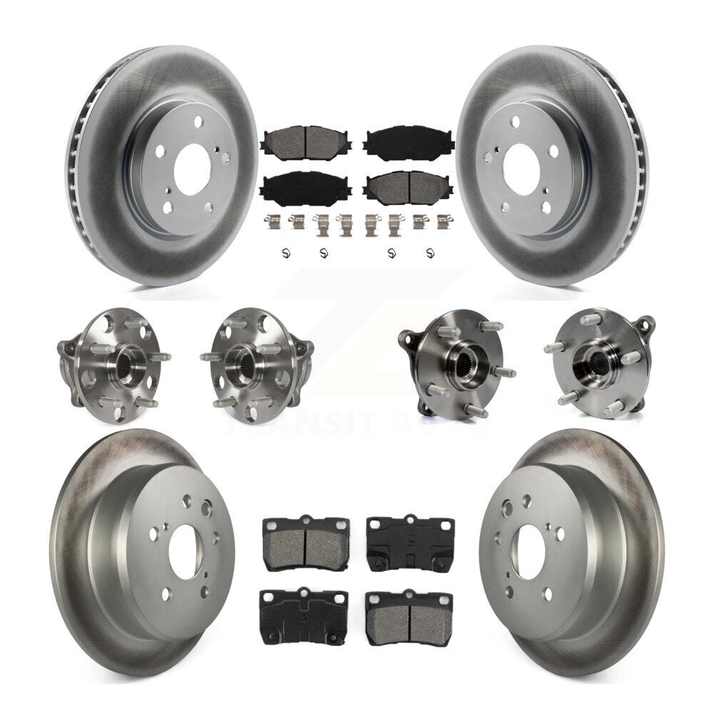 [Avant + Arrière] Kit d'ensemble roulement de roue et moyeu pour Lexus IS250 KBB-112325