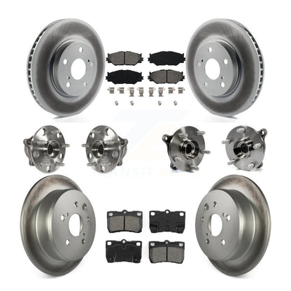 [Avant + Arrière] Kit d'ensemble roulement de roue et moyeu pour Lexus IS250 KBB-112325