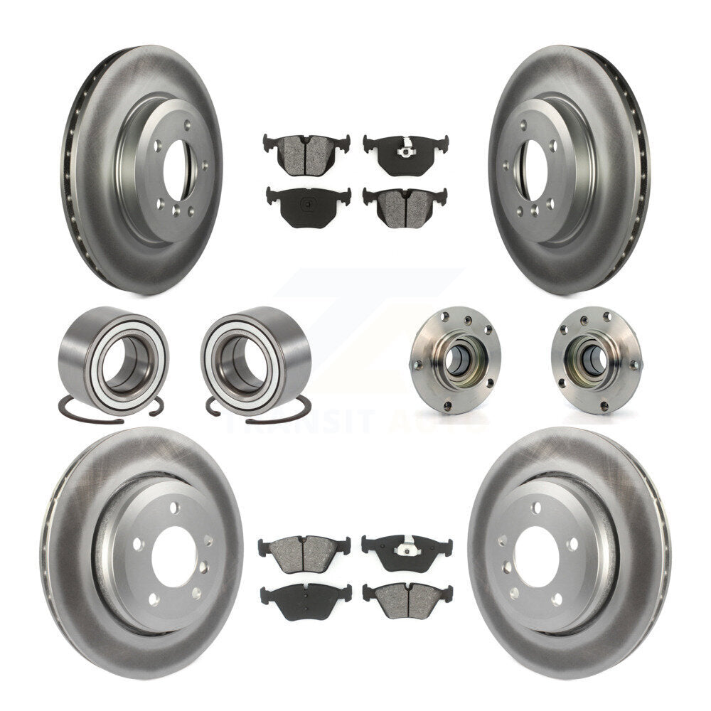 [Avant + Arrière] Kit d'ensemble roulement de roue et moyeu pour 2001-2005 BMW 330Ci 330i KBB-112329