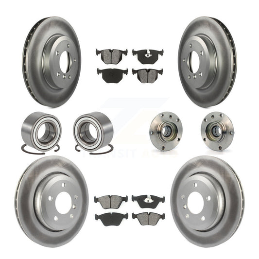 [Avant + Arrière] Kit d'ensemble roulement de roue et moyeu pour 2001-2005 BMW 330Ci 330i KBB-112329