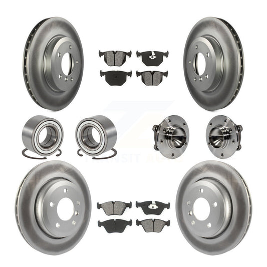 [Avant + Arrière] Kit d'ensemble roulement de roue et moyeu pour 2006 BMW 330Ci KBB-112330