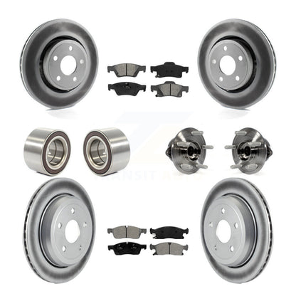 [Avant + Arrière] Kit d'ensemble roulement de roue et moyeu pour Dodge Durango Jeep Grand Cherokee KBB-112334