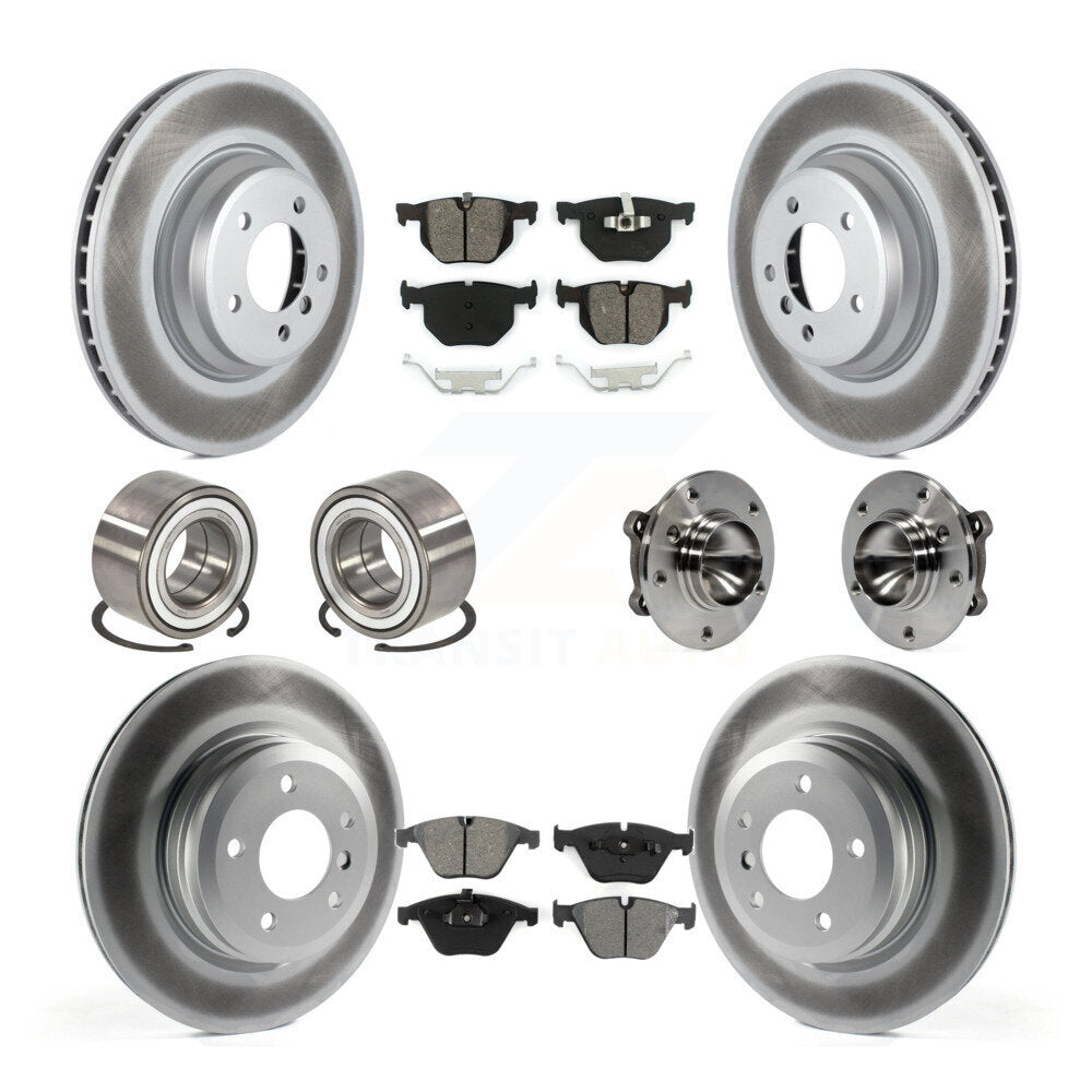 [Avant + Arrière] Kit d'ensemble roulement de roue et moyeu pour BMW 335i 335d 335is KBB-112336