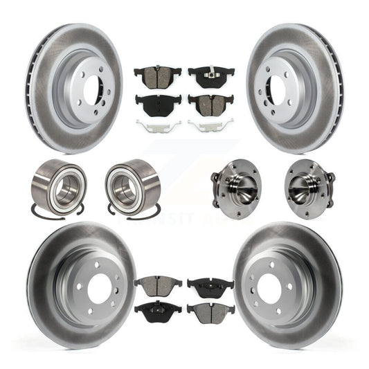 [Avant + Arrière] Kit d'ensemble roulement de roue et moyeu pour BMW 335i 335d 335is KBB-112336