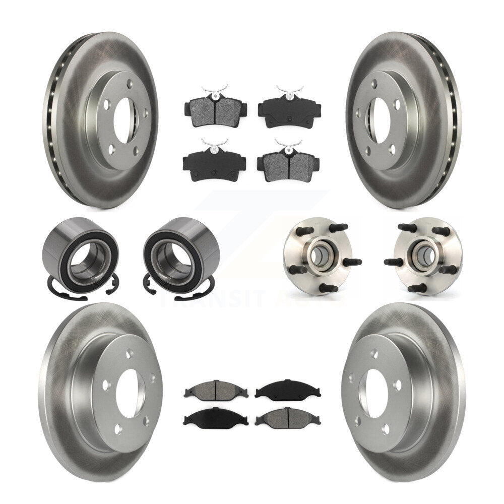 [Avant + Arrière] Kit d'ensemble roulement de roue et moyeu pour 2003 Ford Mustang SVT Cobra 10th Anniversary KBB-112340
