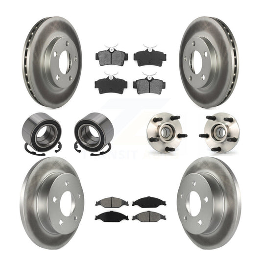 [Avant + Arrière] Kit d'ensemble roulement de roue et moyeu pour 2003 Ford Mustang SVT Cobra 10th Anniversary KBB-112340