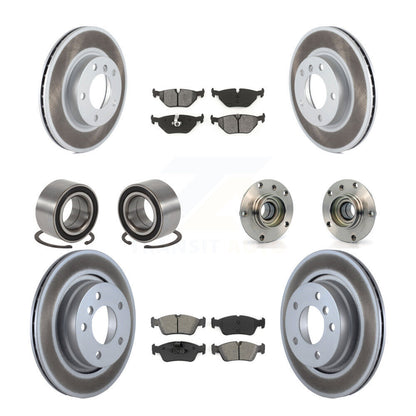 [Avant + Arrière] Kit d'ensemble roulement de roue et moyeu pour 1998 BMW 328i 328is avec 294mm Diameter Rotor KBB-112377
