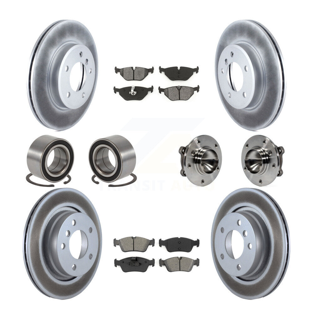 [Avant + Arrière] Kit d'ensemble roulement de roue et moyeu pour 2006 BMW 325Ci KBB-112380