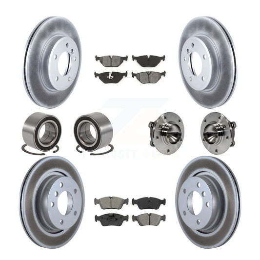 [Avant + Arrière] Kit d'ensemble roulement de roue et moyeu pour 2006 BMW 325Ci KBB-112380