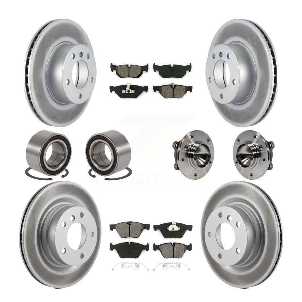 [Avant + Arrière] Kit d'ensemble roulement de roue et moyeu pour BMW 328i 325i 323i KBB-112381
