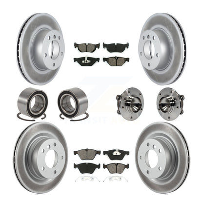 [Avant + Arrière] Kit d'ensemble roulement de roue et moyeu pour BMW 328i 325i 323i KBB-112381