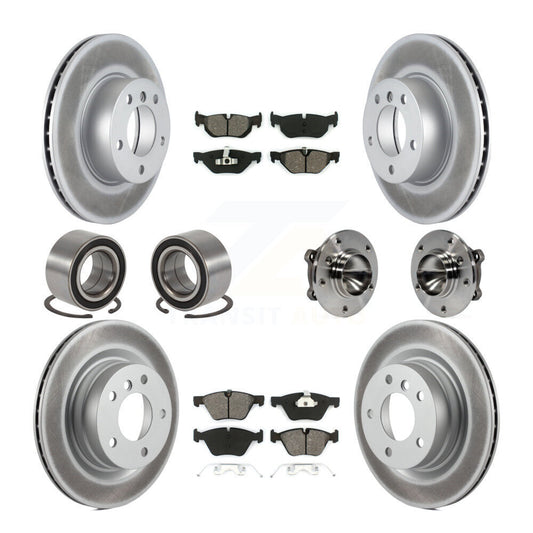 [Avant + Arrière] Kit d'ensemble roulement de roue et moyeu pour BMW 328i 325i 323i KBB-112381