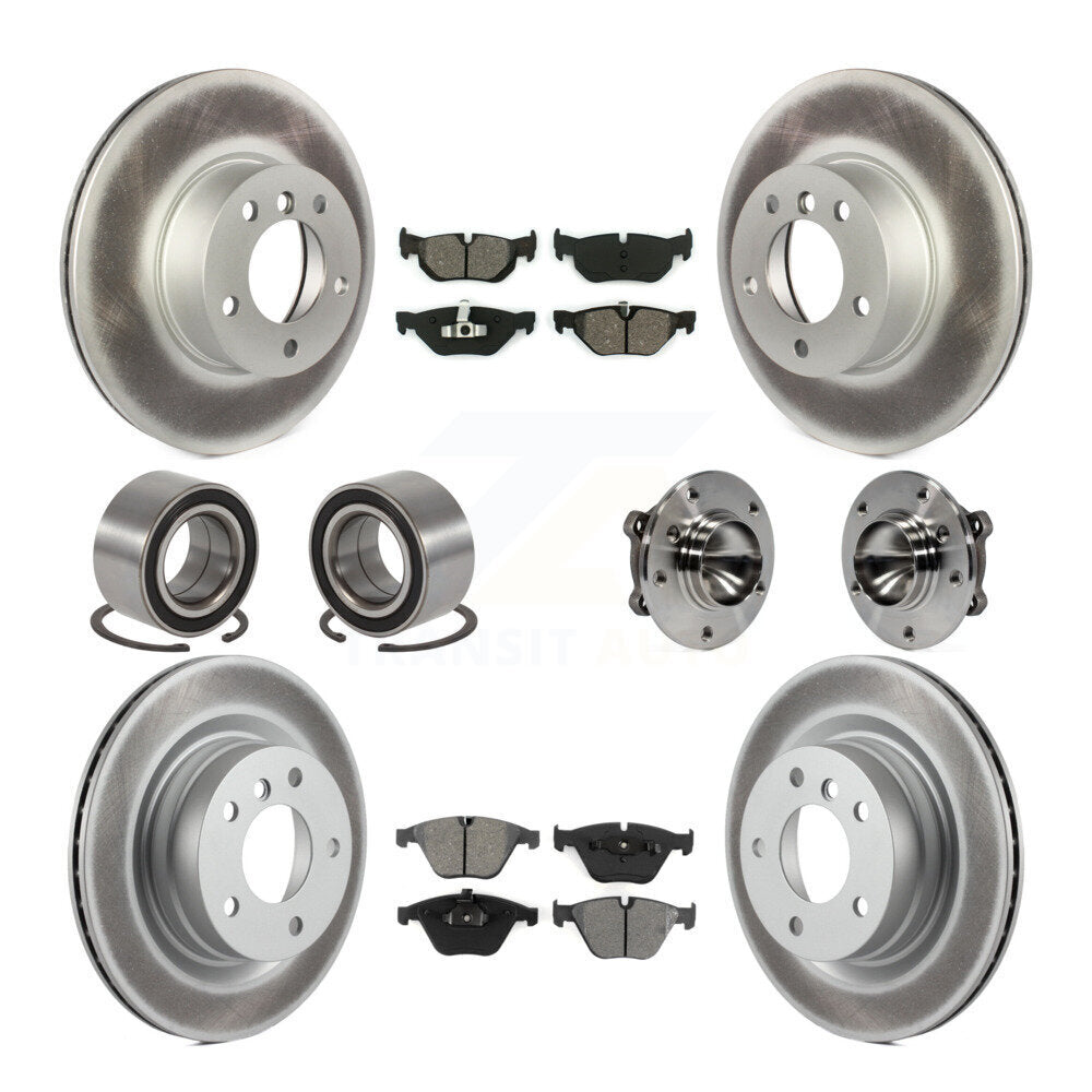 [Avant + Arrière] Kit d'ensemble roulement de roue et moyeu pour BMW 328i 323i KBB-112384
