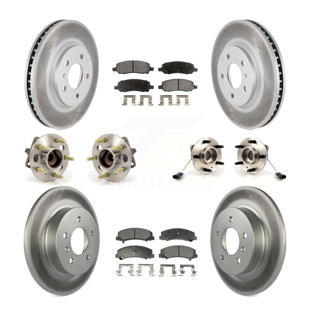 [Avant + Arrière] Kit d'ensemble roulement de roue et moyeu pour Buick Lucerne KBB-112528