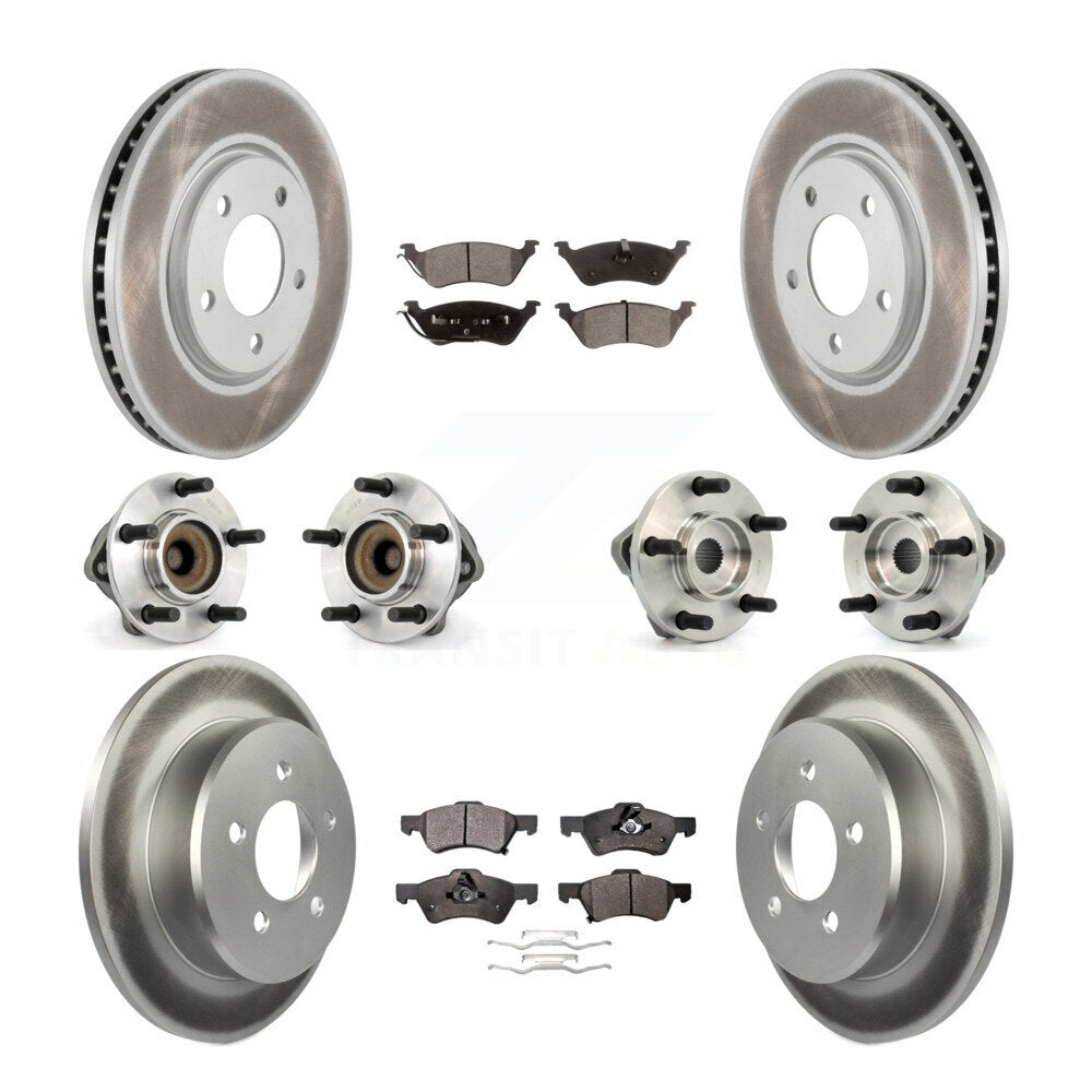 [Avant + Arrière] Kit d'ensemble roulement de roue et moyeu pour Dodge Grand Caravan Chrysler Town & Country KBB-112545