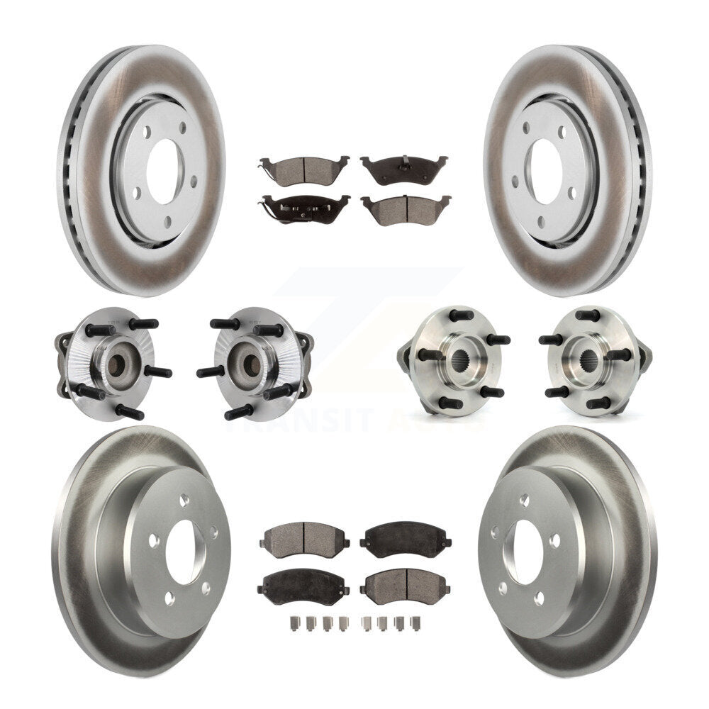 [Avant + Arrière] Kit d'ensemble roulement de roue et moyeu pour Chrysler Town & Country Dodge Grand Caravan KBB-112546