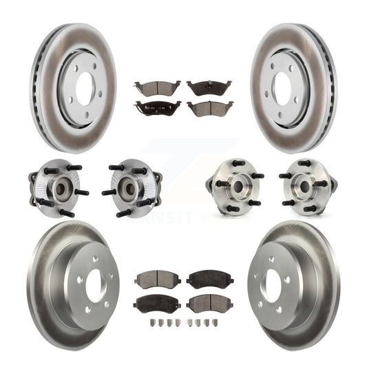 [Avant + Arrière] Kit d'ensemble roulement de roue et moyeu pour Chrysler Town & Country Dodge Grand Caravan KBB-112546