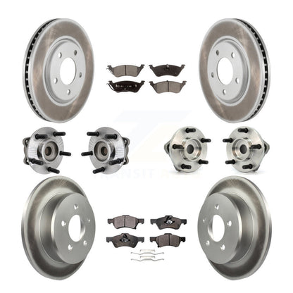 [Avant + Arrière] Kit d'ensemble roulement de roue et moyeu pour Dodge Grand Caravan Chrysler Town & Country KBB-112549