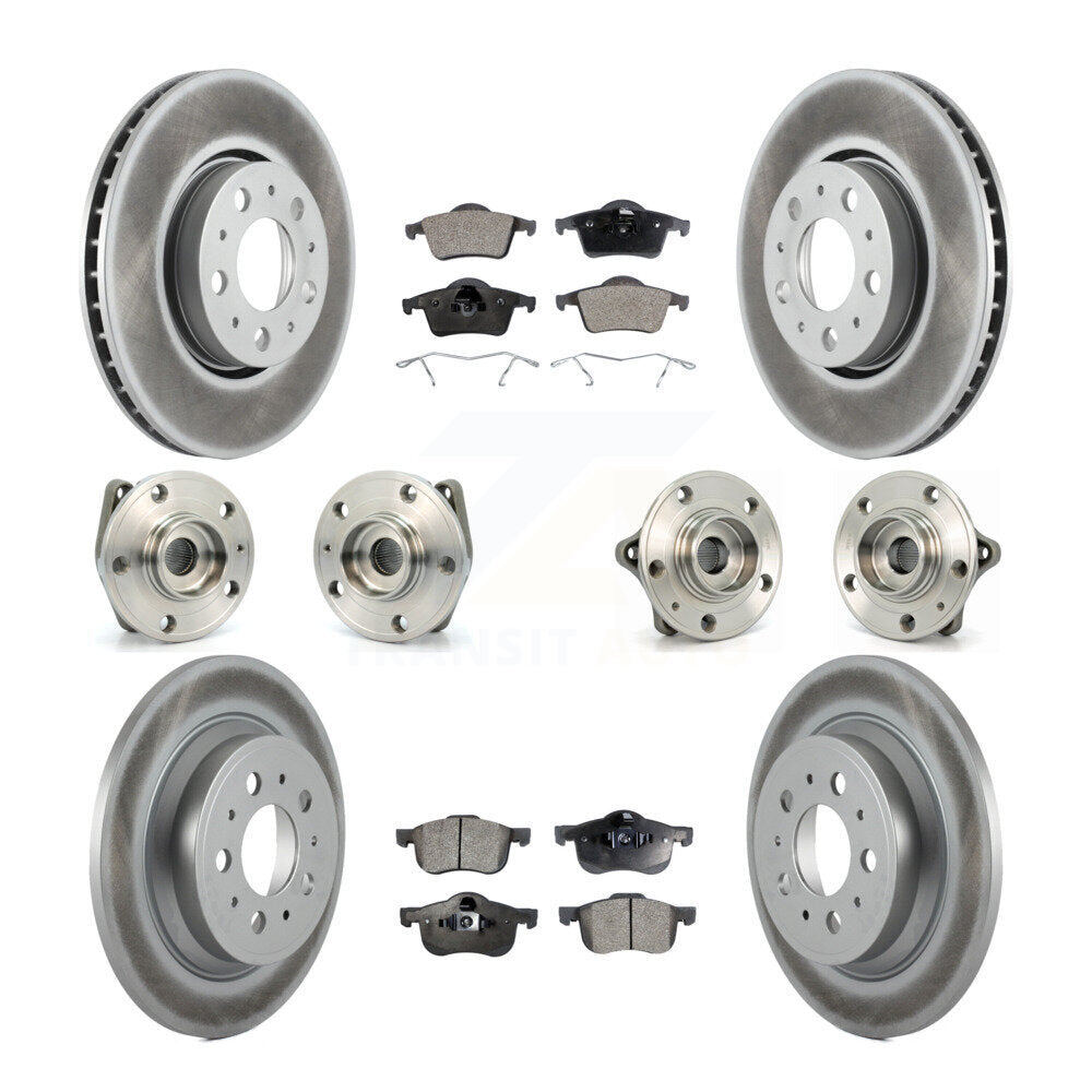 [Avant + Arrière] Kit d'ensemble roulement de roue et moyeu pour Volvo S60 XC70 V70 S80 KBB-112574