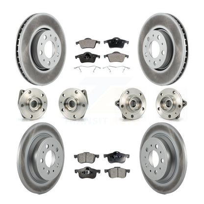 [Avant + Arrière] Kit d'ensemble roulement de roue et moyeu pour Volvo S60 XC70 V70 S80 KBB-112574