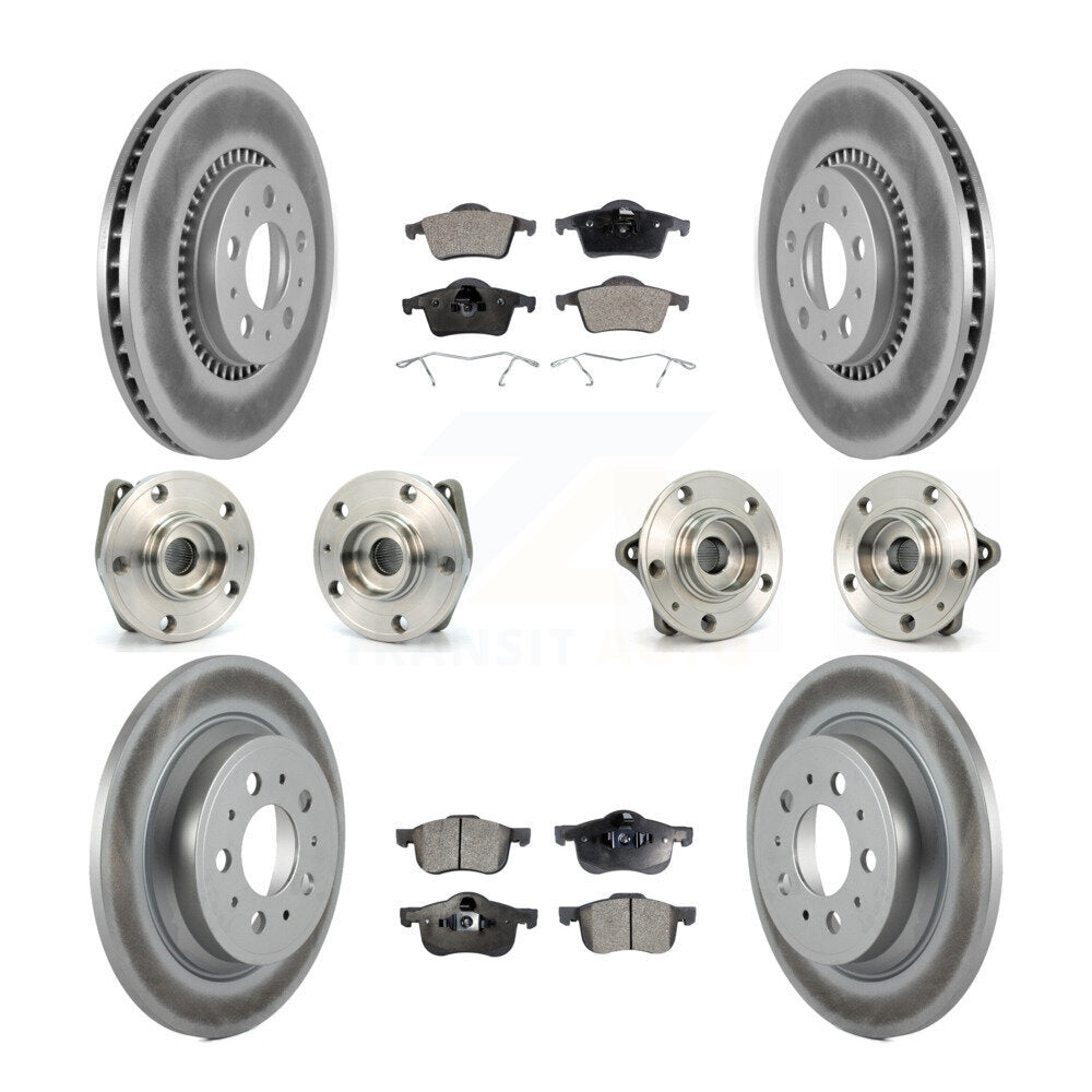[Avant + Arrière] Kit d'ensemble roulement de roue et moyeu pour Volvo S60 XC70 V70 S80 KBB-112575