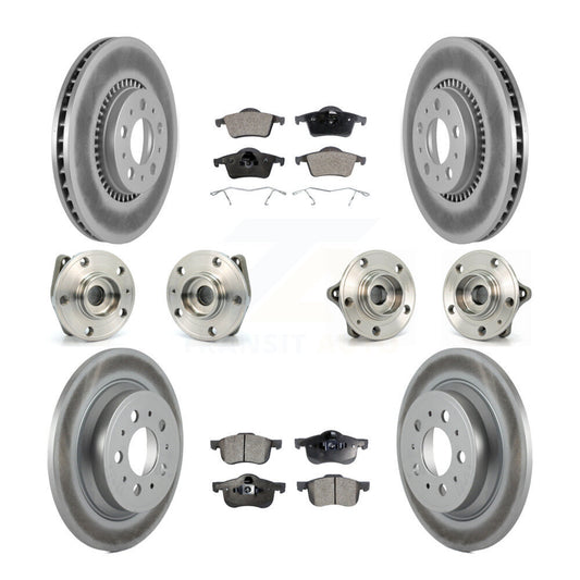 [Avant + Arrière] Kit d'ensemble roulement de roue et moyeu pour Volvo S60 XC70 V70 S80 KBB-112575
