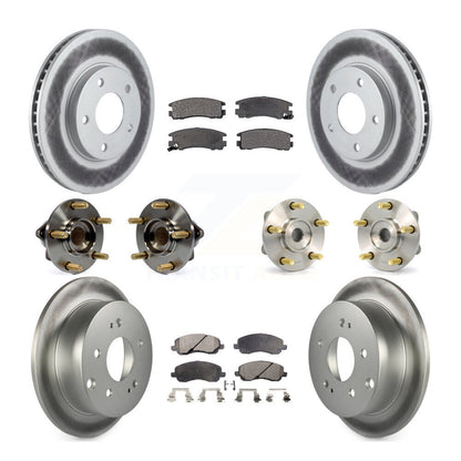 [Avant + Arrière] Kit d'ensemble roulement de roue et moyeu pour Mitsubishi Galant KBB-112578