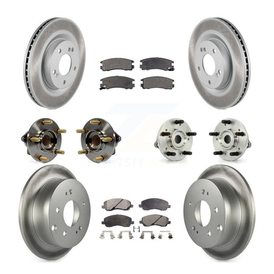 [Avant + Arrière] Kit d'ensemble roulement de roue et moyeu pour Mitsubishi Galant Eclipse KBB-112581