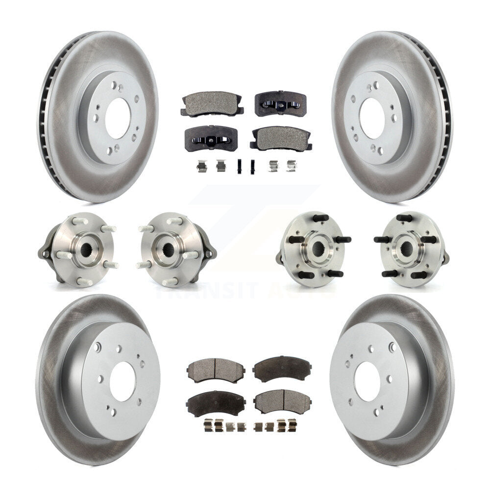 [Avant + Arrière] Kit d'ensemble roulement de roue et moyeu pour Mitsubishi Endeavor AWD KBB-112589