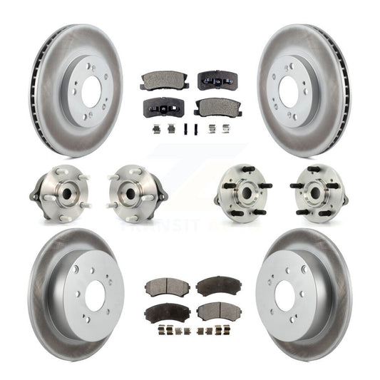 [Avant + Arrière] Kit d'ensemble roulement de roue et moyeu pour Mitsubishi Endeavor AWD KBB-112589