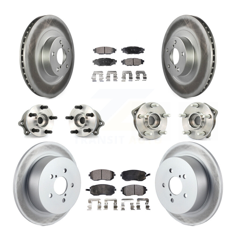 [Avant + Arrière] Kit d'ensemble roulement de roue et moyeu pour 2005 Subaru Outback Legacy KBB-112593