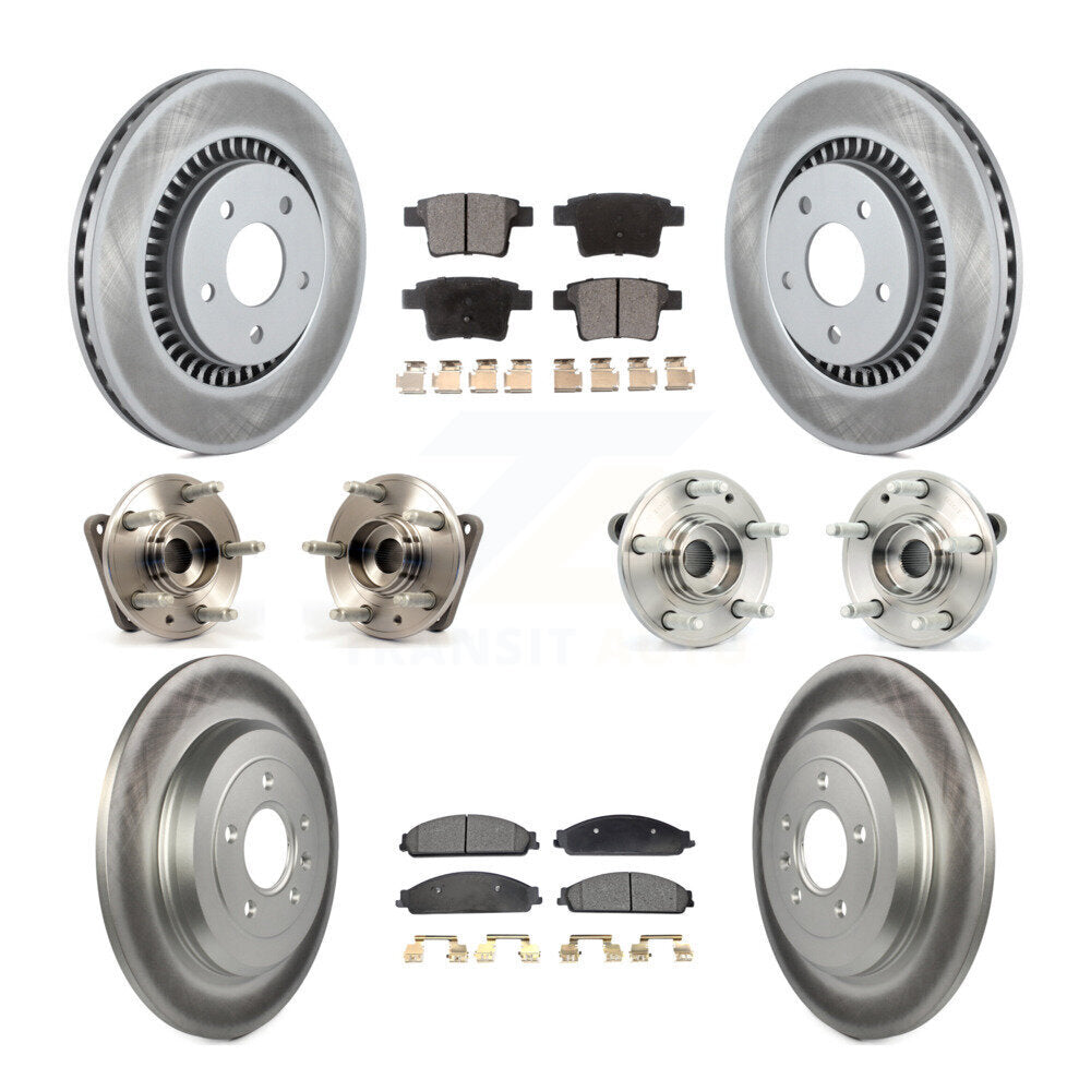 [Avant + Arrière] Kit d'ensemble roulement de roue et moyeu pour Ford Five Hundred Freestyle Taurus Mercury Montego X Sable FWD KBB-112596
