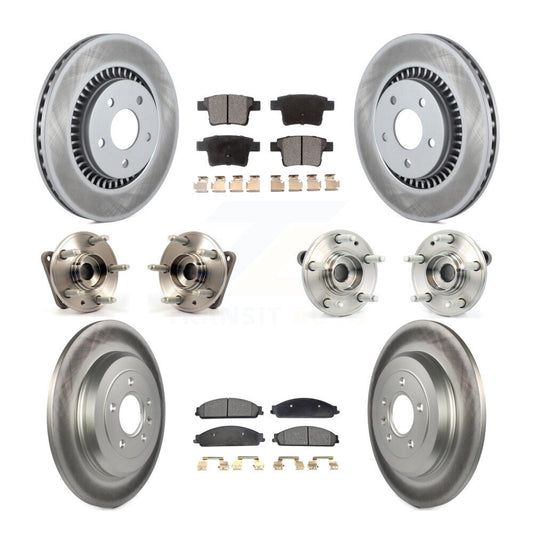 [Avant + Arrière] Kit d'ensemble roulement de roue et moyeu pour Ford Five Hundred Freestyle Taurus Mercury Montego X Sable FWD KBB-112596